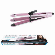 Trade Shop - Arricciacapelli Professionale Piastra 3in1 Pi-ca014 Capelli Mossi Lisci Frise 45w -