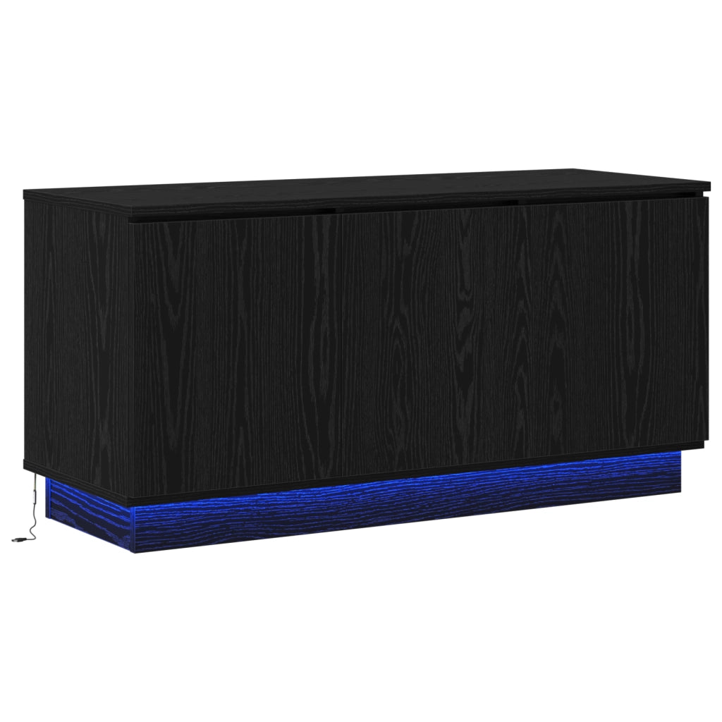 Mobile TV Nero 100x38x49 cm Legno ingegnerizzato