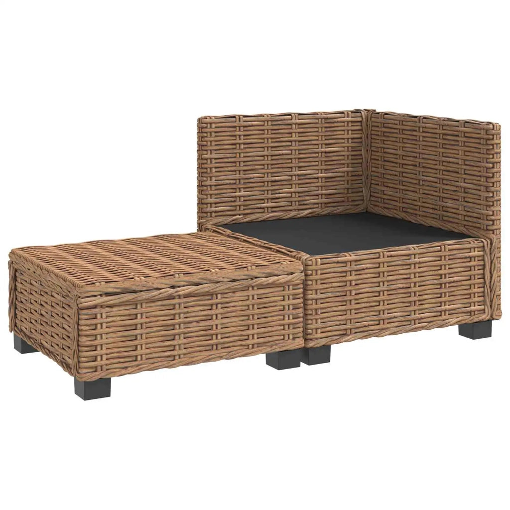 2 pz Set Lounge in Rattan con Cuscini GENDT Rattan naturale 42034403