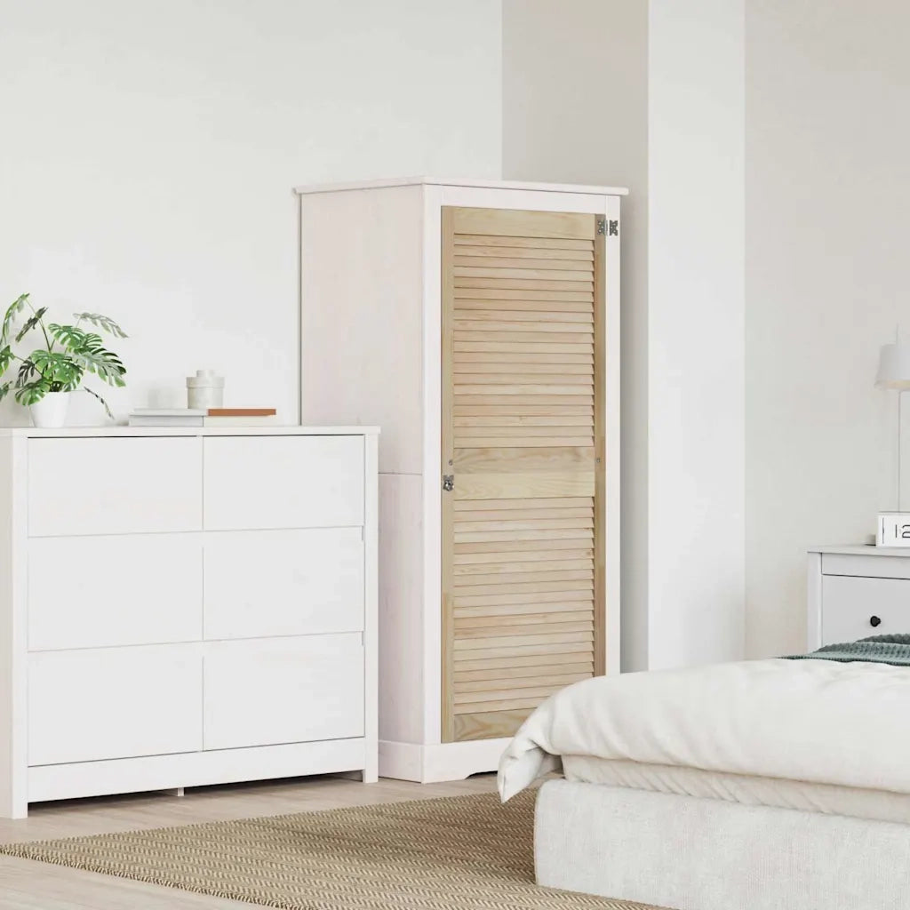 vidaXL Porta per Armadio Altro con porta Marrone 140.5 x 59.5 x 2.1 cm