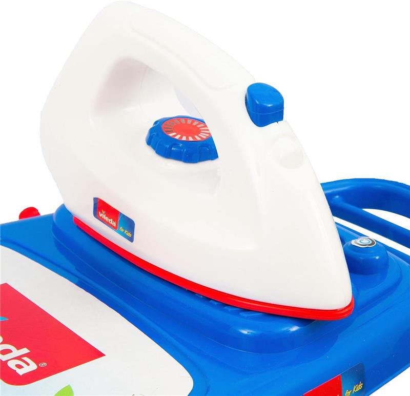 VILEDA ASSE DA STIRO FOR KIDS L'ORIGINALE VERSIONE GIOCATTOLO CON 6 ACCESSORI INCLUSI PER BAMBINI 18 M+