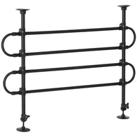 GRIGLIA DI PROTEZIONE REGOLABILE PER I ANIMALI DOMESTICI ADATTO A OGNI AUTO NERO