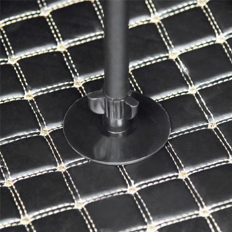 GRIGLIA DI PROTEZIONE REGOLABILE PER I ANIMALI DOMESTICI ADATTO A OGNI AUTO NERO