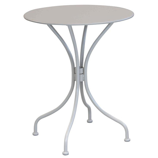 TAVOLO BRISTOL TONDO DIAMETRO DA 60 XH71 CM CM IN COLORE TORTORA OKX