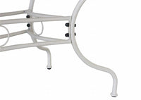 TAVOLO OVALE PERSEO CON MOSAICO MARRONE CHIARO E GRIGIO 160X90X74CM OKX