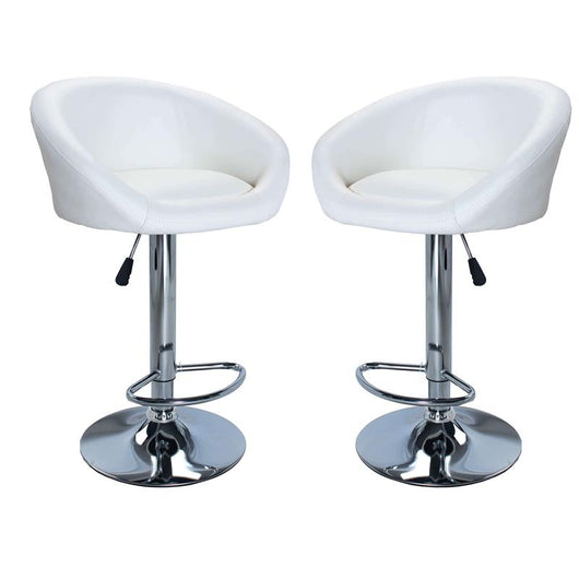 SGABELLO MIKE GIREVOLE E REGOLABILE IN ECOPELLE 47.5X52.5X80.5/101.5H CM OKX