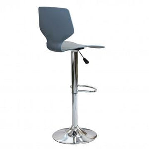 SGABELLO JOSHUA REGOLABILE 39,5 X 44,5 X 58/78 CM IN COLORE GRIGIO OKX