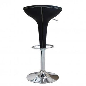 SGABELLO JAGO CON POGGIAPIEDI STRUTTURA IN METALLO E SEDUTA IN PLASTICA 39.5X44.5X58/78H CM OKX