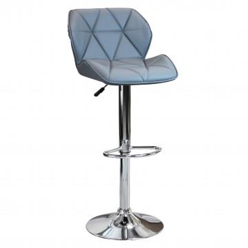 SGABELLO MANUEL REGOLABILE CON SEDUTA IMBOTTITA 48 X 44 X 85/106H CM GRIGIA OKX