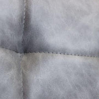 POLTRONA ROSALYN REALIZZATA CON SEDUTA IN ECOPELLE 47,5 X 59 X 81CM GRIGIO OKX