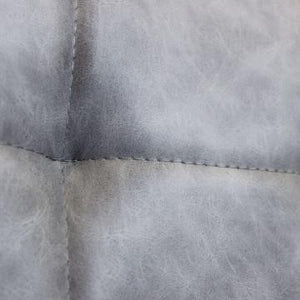 POLTRONA ROSALYN REALIZZATA CON SEDUTA IN ECOPELLE 47,5 X 59 X 81CM GRIGIO OKX