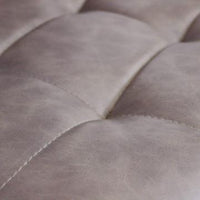 POLTRONA ROSALYN REALIZZATA CON SEDUTA IN ECOPELLE 47,5 X 59 X 81CM MARRONE OKX