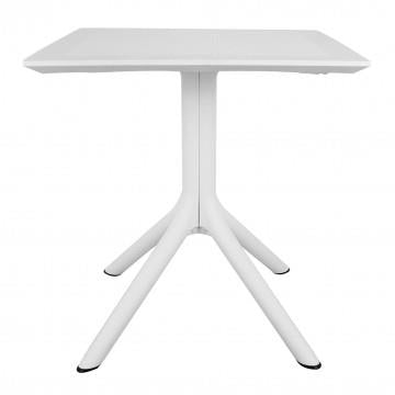 TAVOLO JARVIS DA BAR QUADRATO 70X70X75 CM COLORE BIANCO OKX
