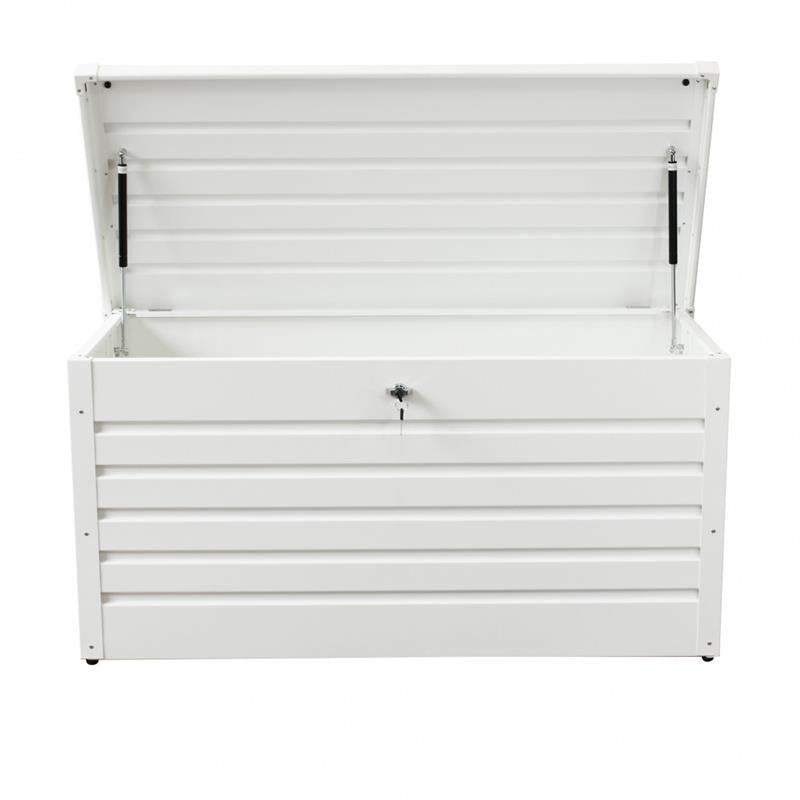 BAULE NEW JERSEY 130 IN ALLUMINIO BIANCO 130 X61 X63 CM OKX