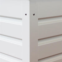 BAULE NEW JERSEY 130 IN ALLUMINIO BIANCO 130 X61 X63 CM OKX
