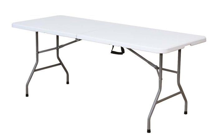 MAURY'S TAVOLO PICNIC RETTANGOLARE PIEGHEVOLE CAMPING 180 X 45 X H 74 CM