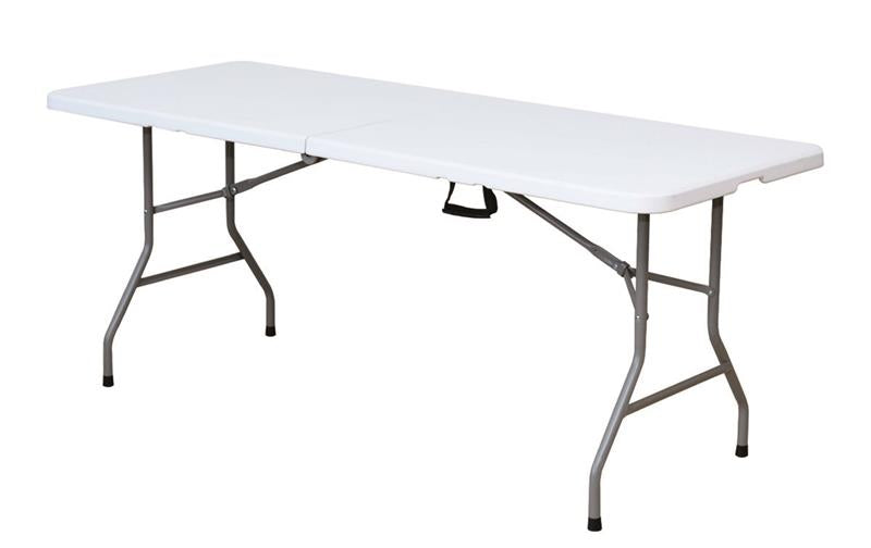 MAURY'S TAVOLO PICNIC RETTANGOLARE PIEGHEVOLE CAMPING 180 X 45 X H 74 CM