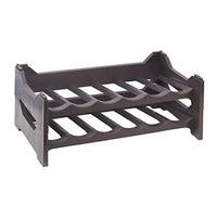 CANTINETTA PORTABOTTIGLIE IN PLASTICA MODULARE 12 BOTTIGLIE MARRONE