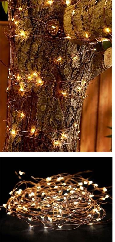 HIGH-TECH FILO MICROLED A ENERGIA SOLARE CON 500 LED DA 50 METRI