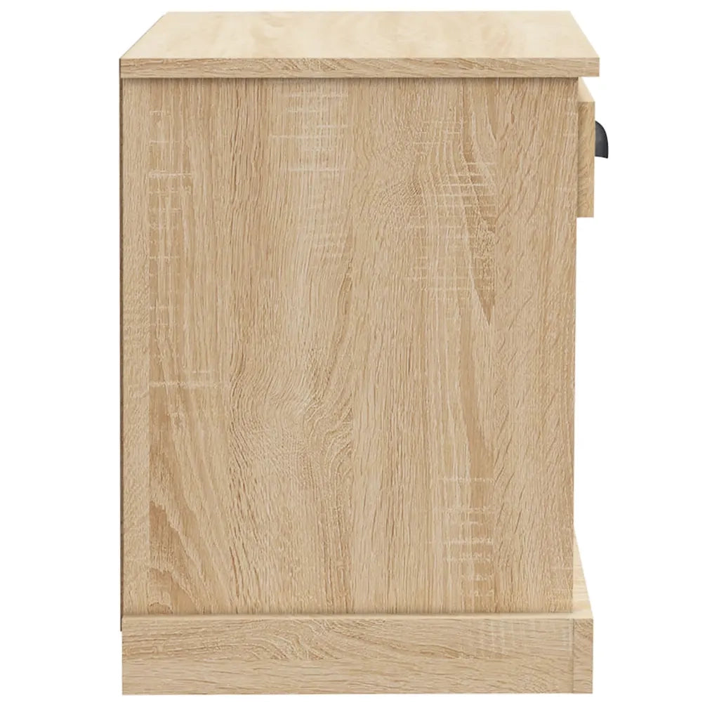 Set di 2 Comodini | Armadio da Notte | Mobiletto da notte Rovere Sonoma 43x36x50 cm