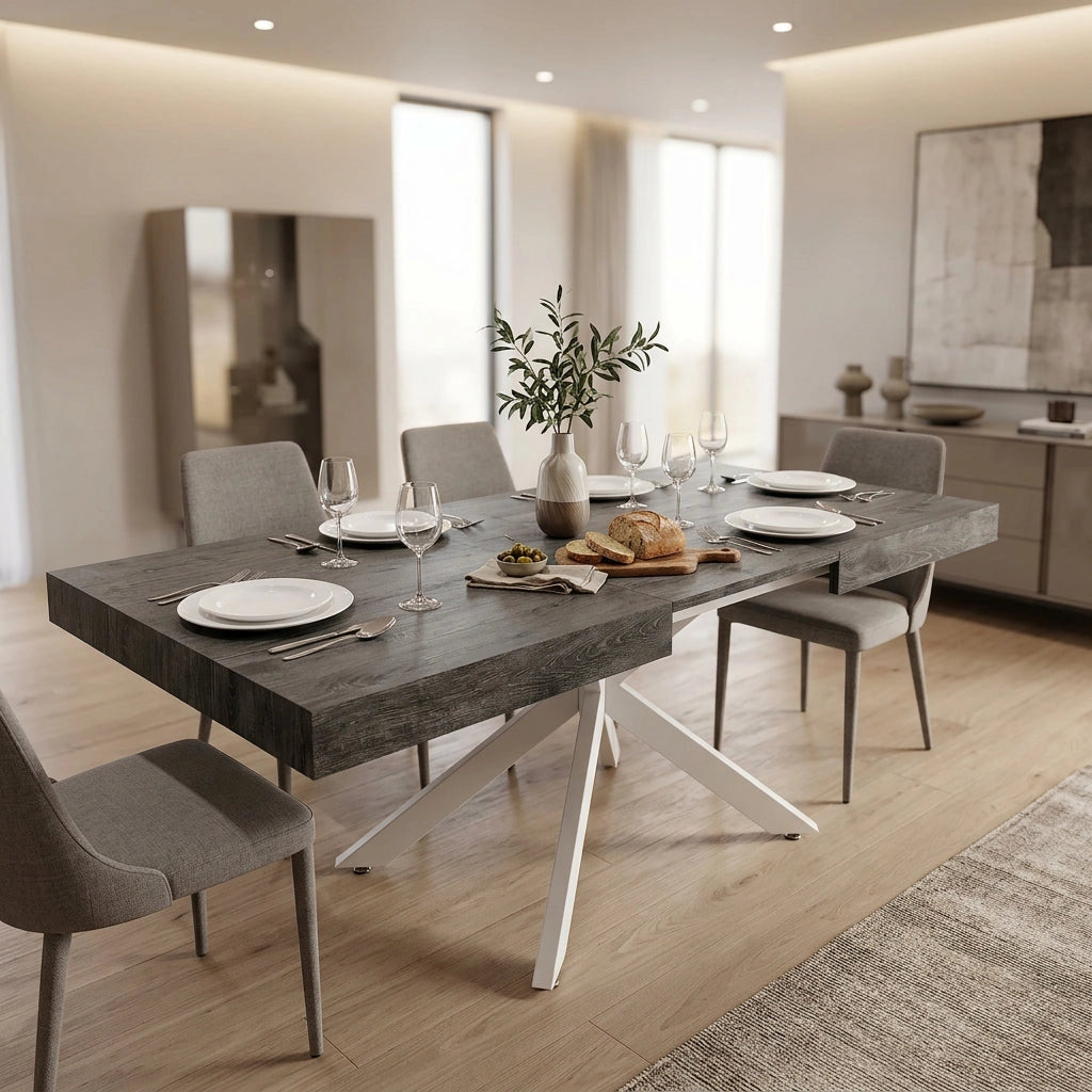 Tavolo da pranzo allungabile 160/240x90 - POTHOS