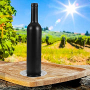 Sostegni per bottiglie di vino 5 pezzi - Supporto isolante termico - Sostegni con contenitore - Acciaio inossidabile - Lame elevate - Protezione contro macchie