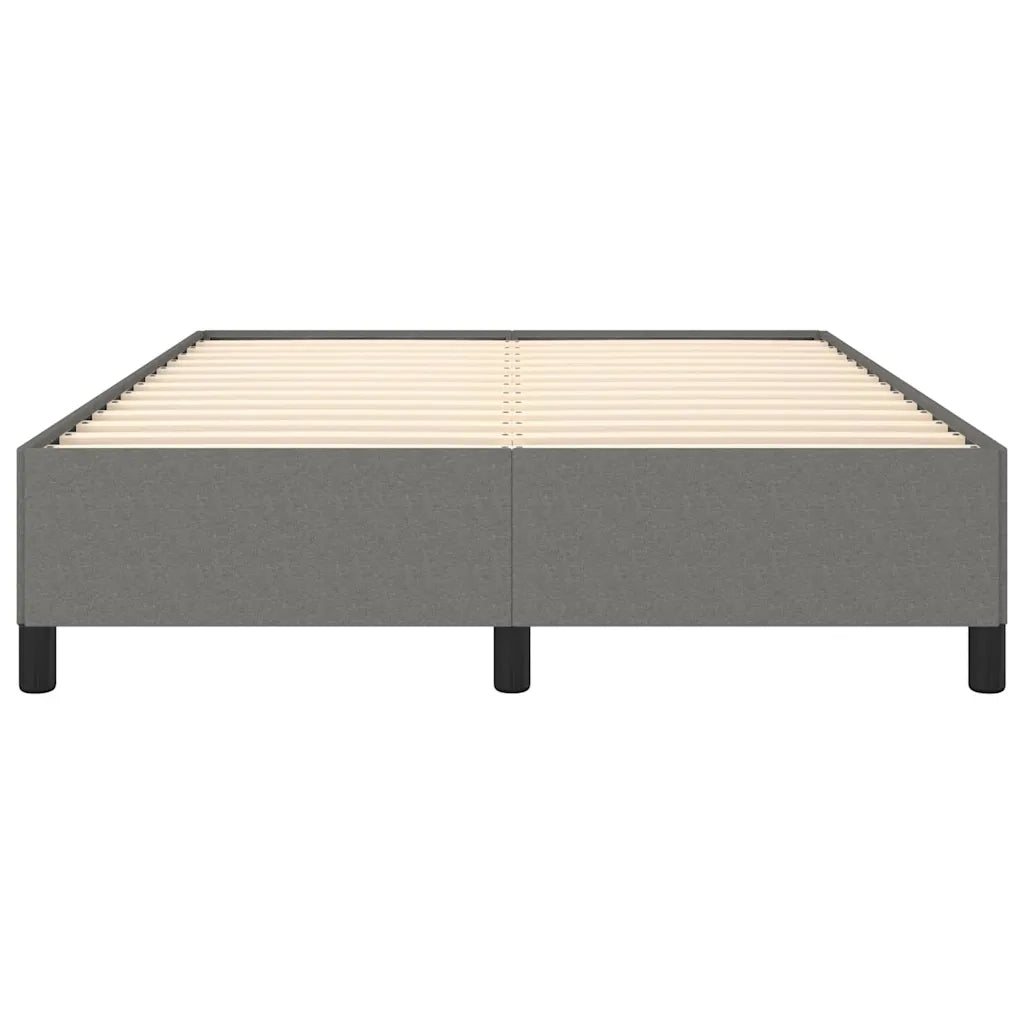 Struttura letto senza Materasso Grigio Scuro 137x190 cm in Tessuto 347105