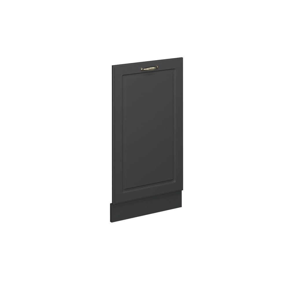 Vicco Pannello frontale della lavastoviglie Landhaus antrazit-oro 45 cm senza piano di lavoro