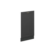 Vicco Pannello frontale della lavastoviglie Landhaus antrazit-oro 45 cm senza piano di lavoro