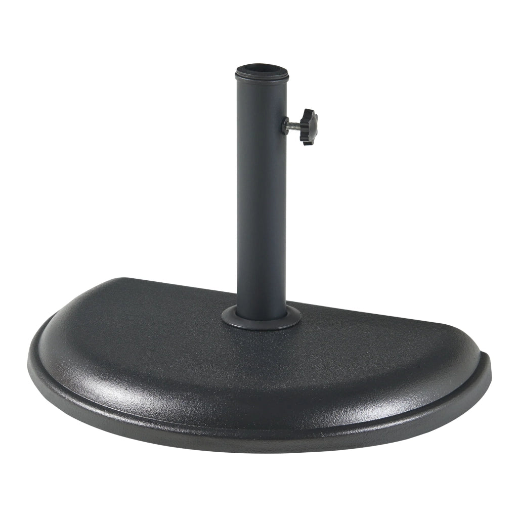 Base per ombrellone da giardino adatta per pali da 33 37 41 e 48 mm nera 03_0010254