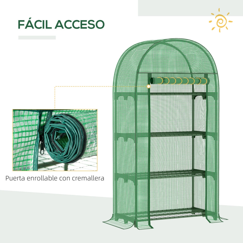 Serra da Giardino ¨C zephmum ¨C Verde 80x49x160 cm