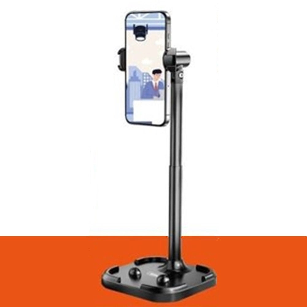 Trade Shop - Supporto Da Tavolo Per Telefoni Cellulari Tablet Con Clip Rotazione Regolabile Q-zj020 -