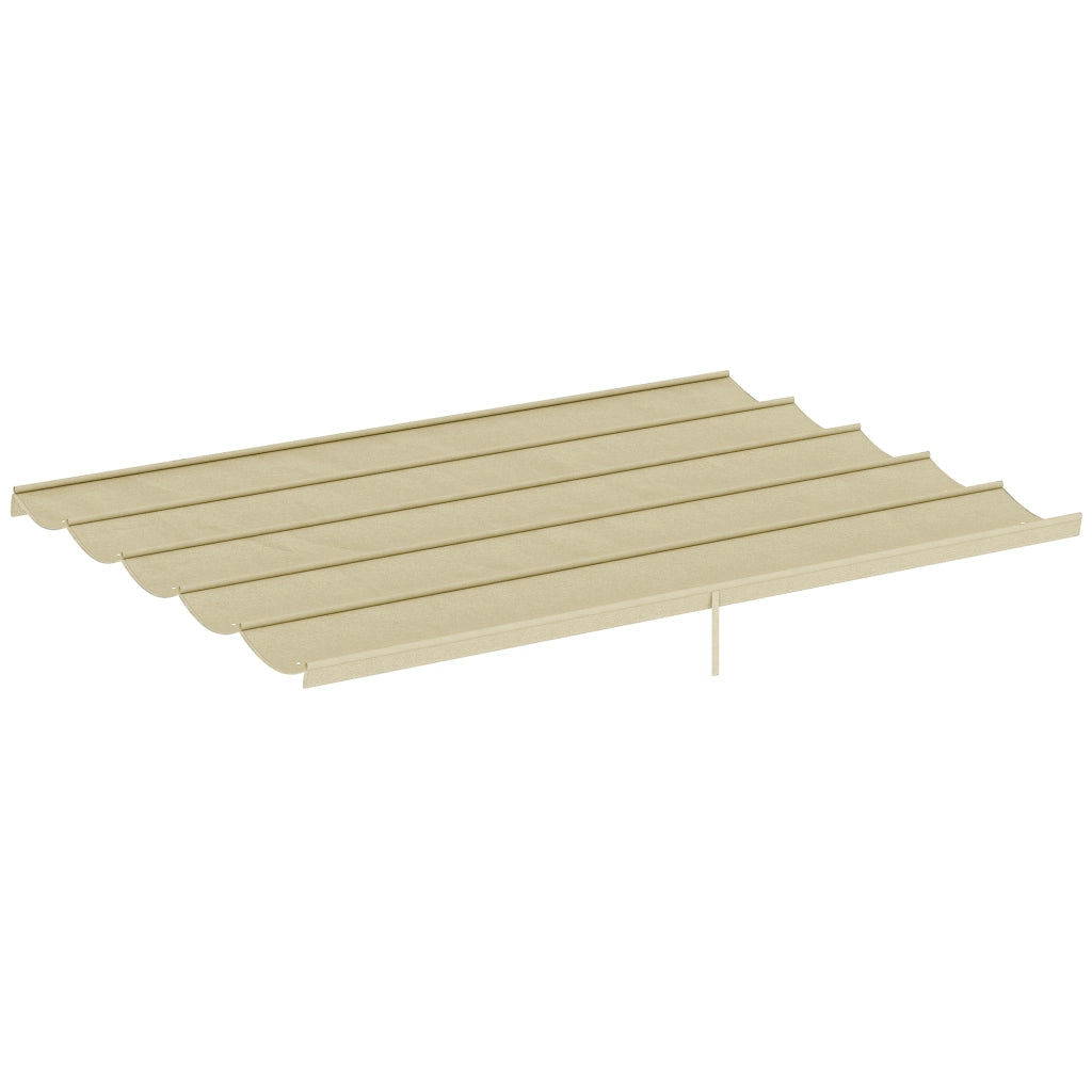 Telo per Pergola Retrattile 4x3m ¨C zephmum ¨C Beige 350x260cm