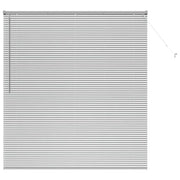 Tendaggi a Veneziana | Tenda a lamelle Argento 175 x 160 cm Alluminio