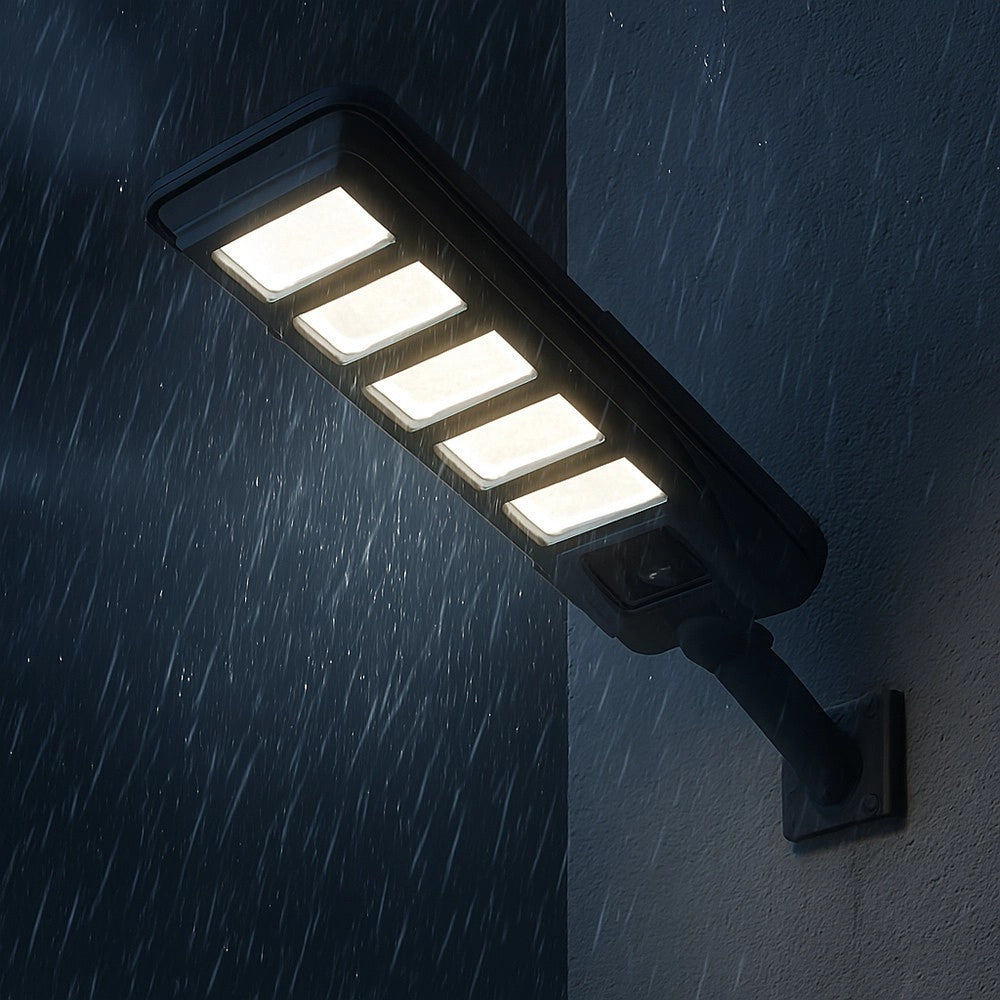 Trade Shop - Lampione Faro Led Solare 100w 160w 220w 300w Con Sensore Crepuscolare Prossimità Es-p-f -  300 Watt