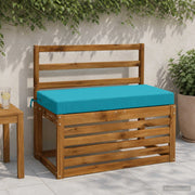 Cuscino per panchina SOEST 100% Poliestere Turchese 949598