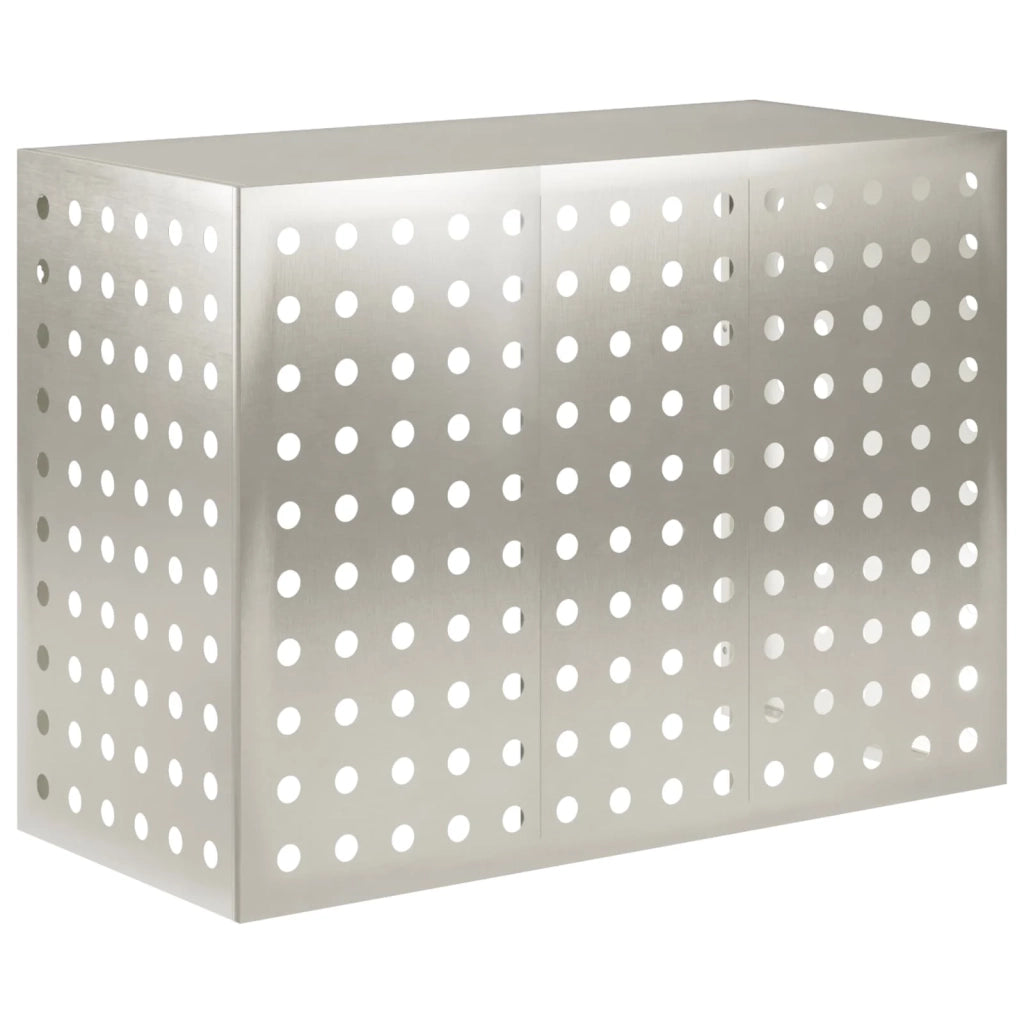 Copertura per condizionatore d'aria Argento 110 x 50 x 80 cm 8014140