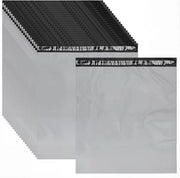 100 grandi borse di spedizione autoadesive - 44,5 x 50 cm borse di spedizione grigie per inviare abbigliamento - utilizzo in pacchi - spedizione - consegna - minimalismo - grigio