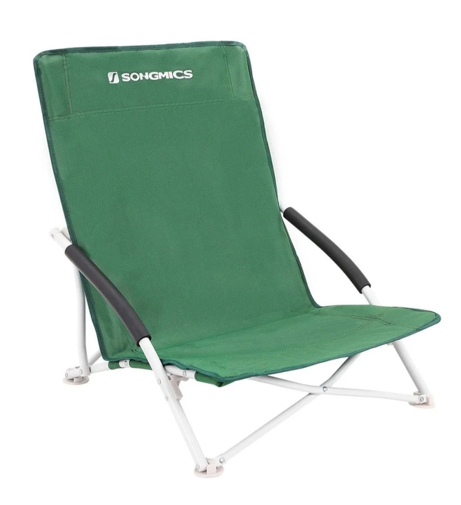 Sedia da spiaggia sedia da campeggio sedia da giardino pieghevole 61 x 53,5 x 65 cm capacità di carico 150 kg 12_0001558
