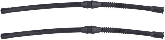 Flessi di carburante in gomma - Serpentina di carburante 8mm - Serpentina di carburante 6mm - Sostituzione per sega a catena - 2 pezzi - Lunghezza 17,5 cm