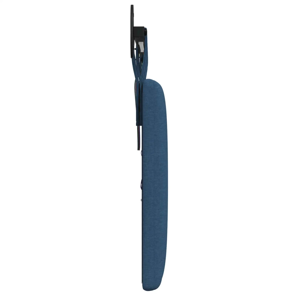 Testiera sospesa Con luce LED Blu Tessuto 3424836