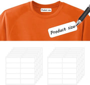 Etichette per abbigliamento 120 pz - Etichette per tessuti senza stiratura - Etichette per tessuti autoadesive - Etichette per stoffa - Materiale premium - Per bambini