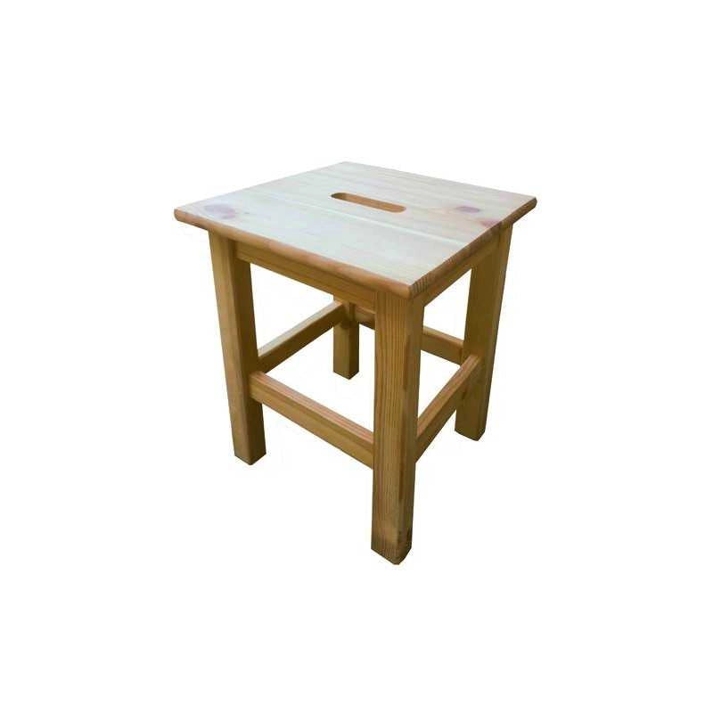 Sgabello Blinky Legno Mod. Big-Quadro 30X30X44H