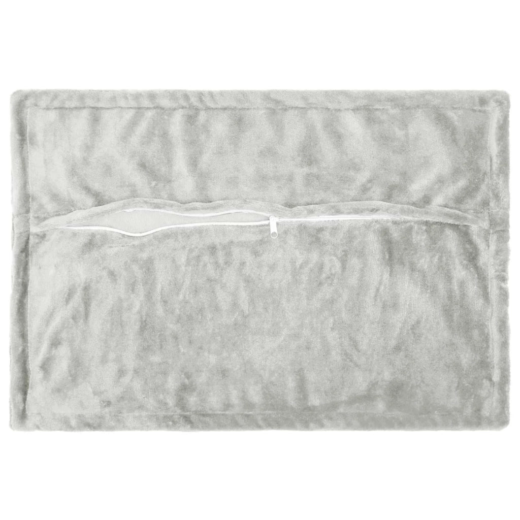 Federa 2 pcs HOUTEN Grigio Chiaro 50 x 80 cm Flanella 920279