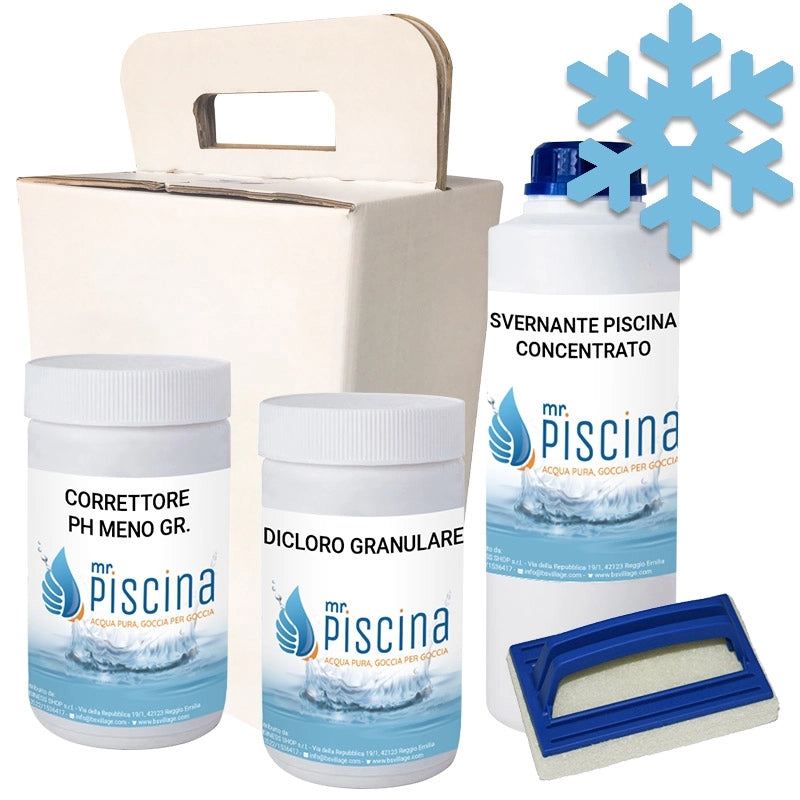 KIT SVERNANTE per piscine Volume piscina: Fino a 20 m³