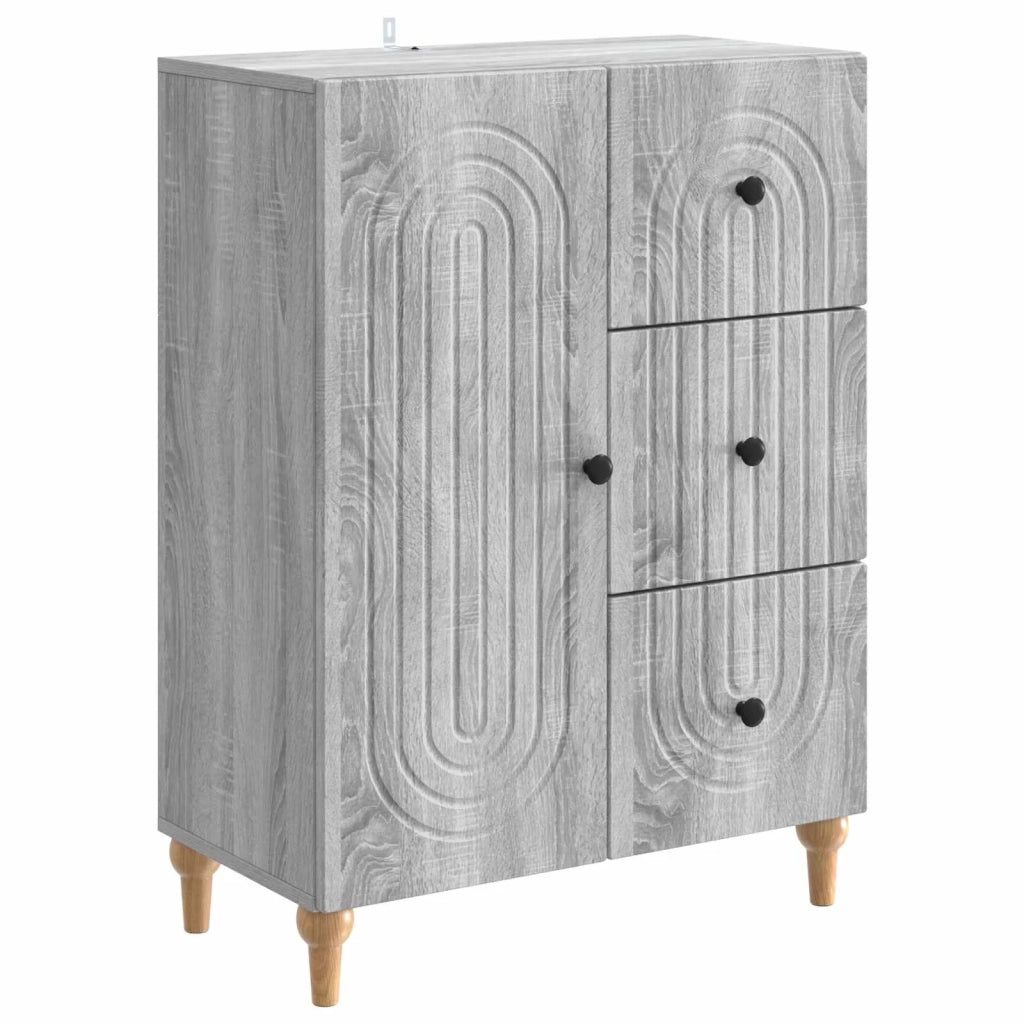 Credenza Grigio Sonoma 66 x 34,5 x 90 cm Legno ingegnerizzato
