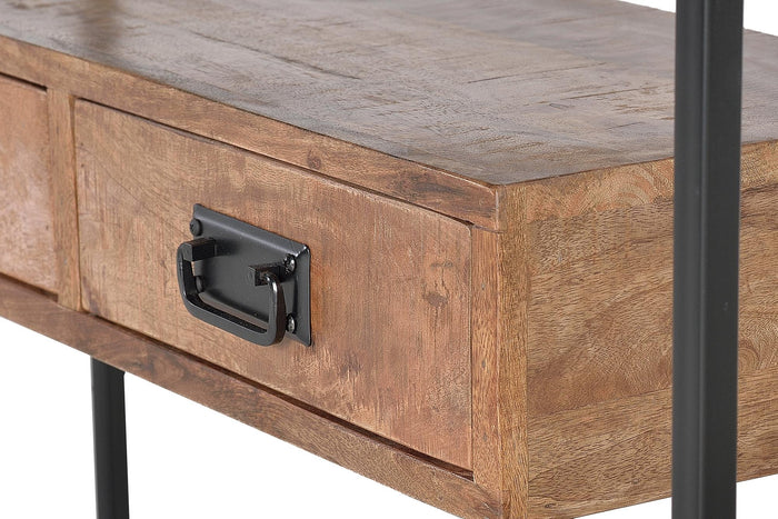 Consolle in legno di mango e metallo