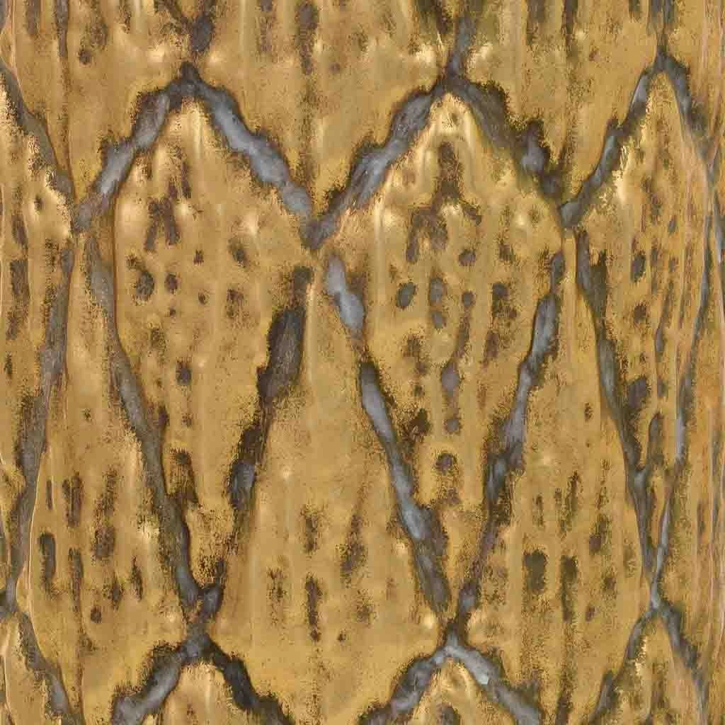 Portaombrelli metallo dorato 20.5x20.5x50.5h cm
