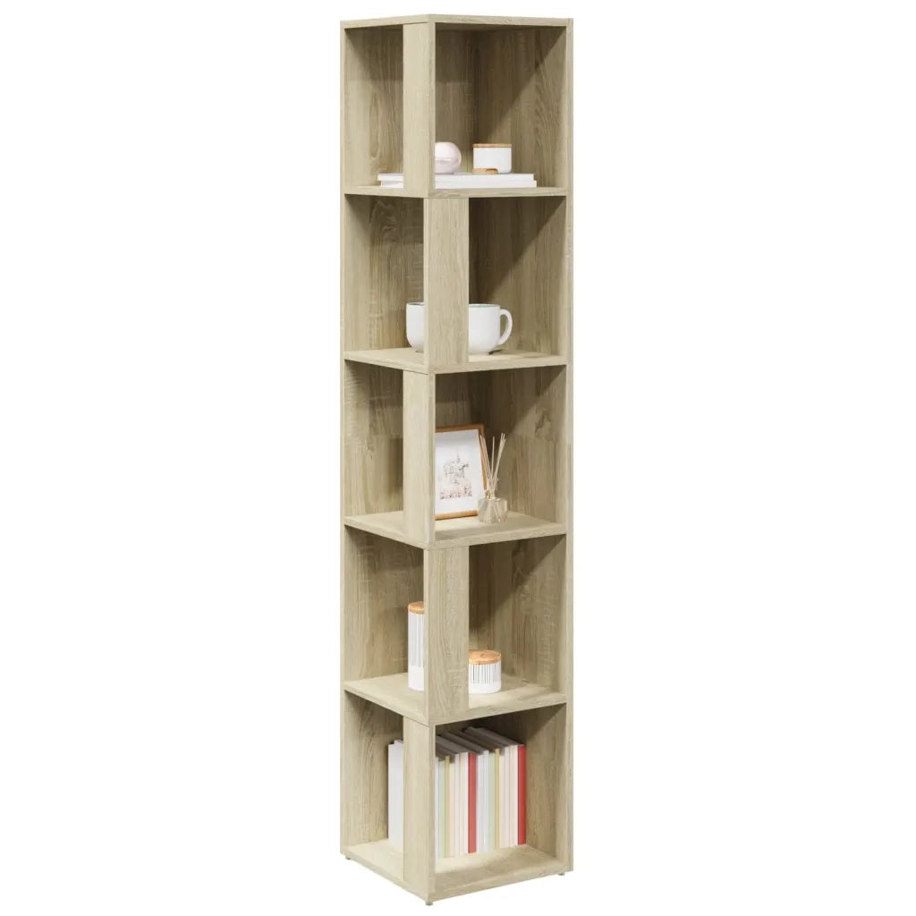 Armadio Angolare Rovere Sonoma 33x33x164,5 cm in Truciolato 809047