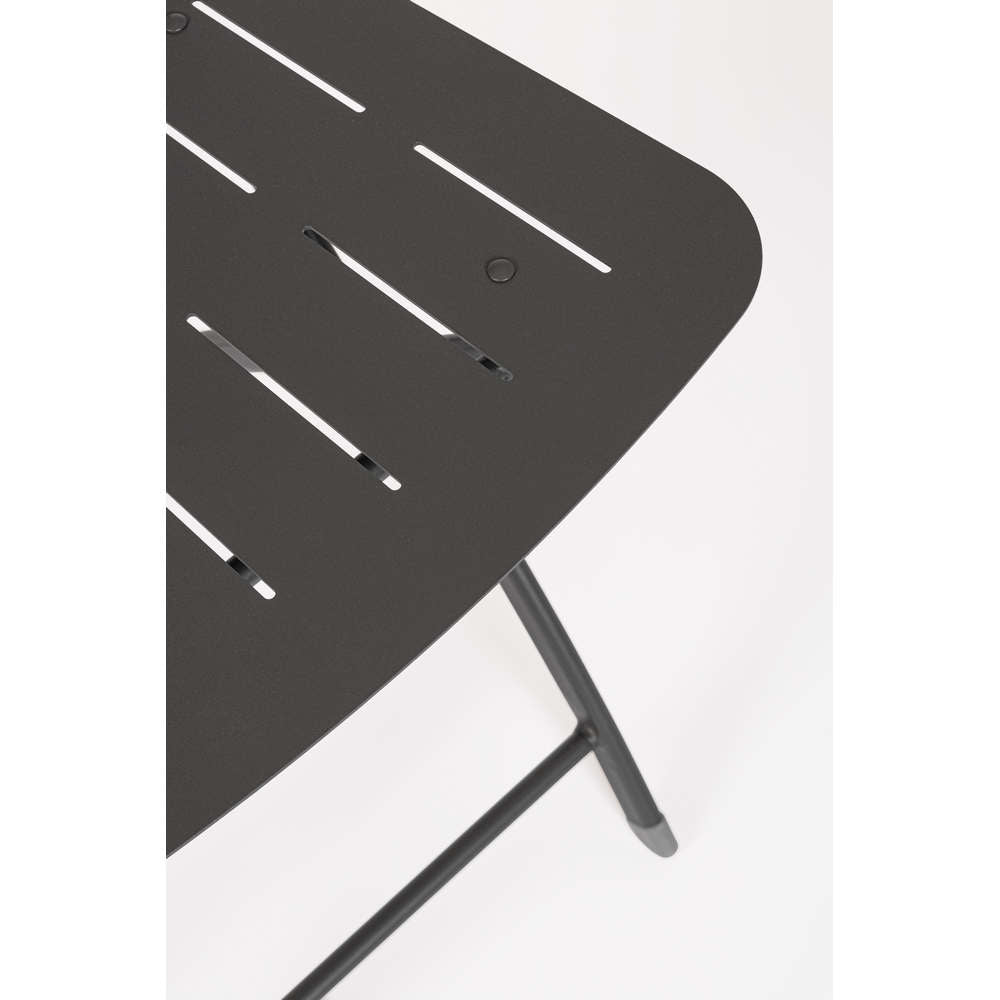 Sedia da Esterno in Acciaio Pieghevole Antracite Yvonne Bizzotto